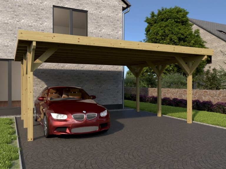 Carports Holz · ZimmermannsQualität · zu Gartendiscounter